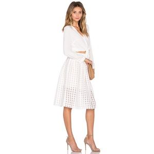 Lovers + Friends: Siesta MIDI Skirt